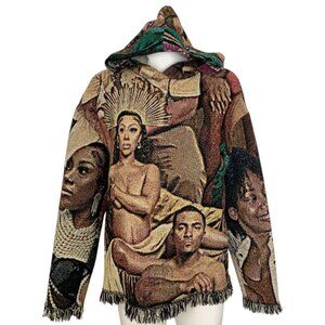 Kaiface The Brand Tapestry Hoodie Sweatshirt Pullover M Streetwear Urban